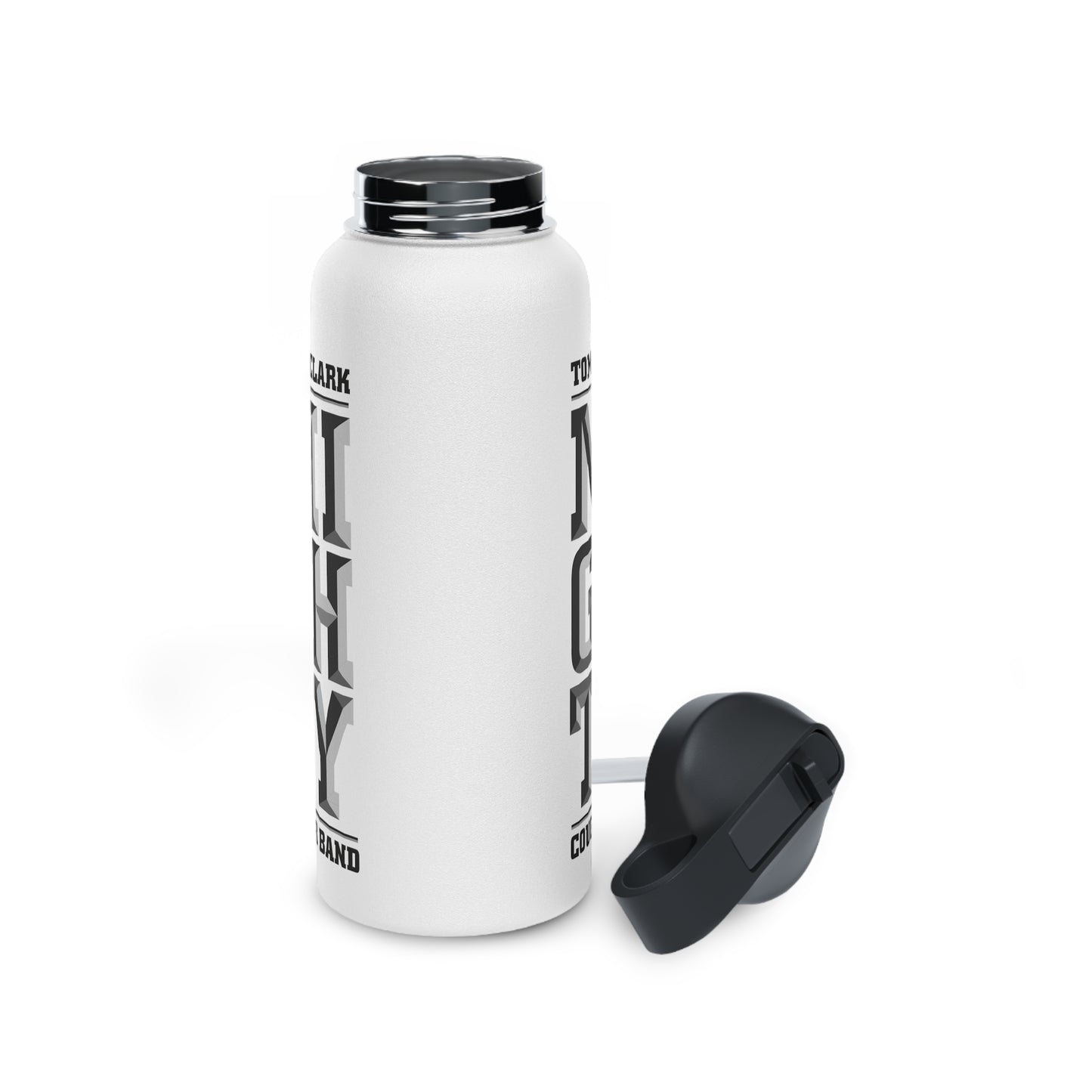 Mighty Cougar Band 3D - Stainless Steel Water Bottle (3 Sizes)