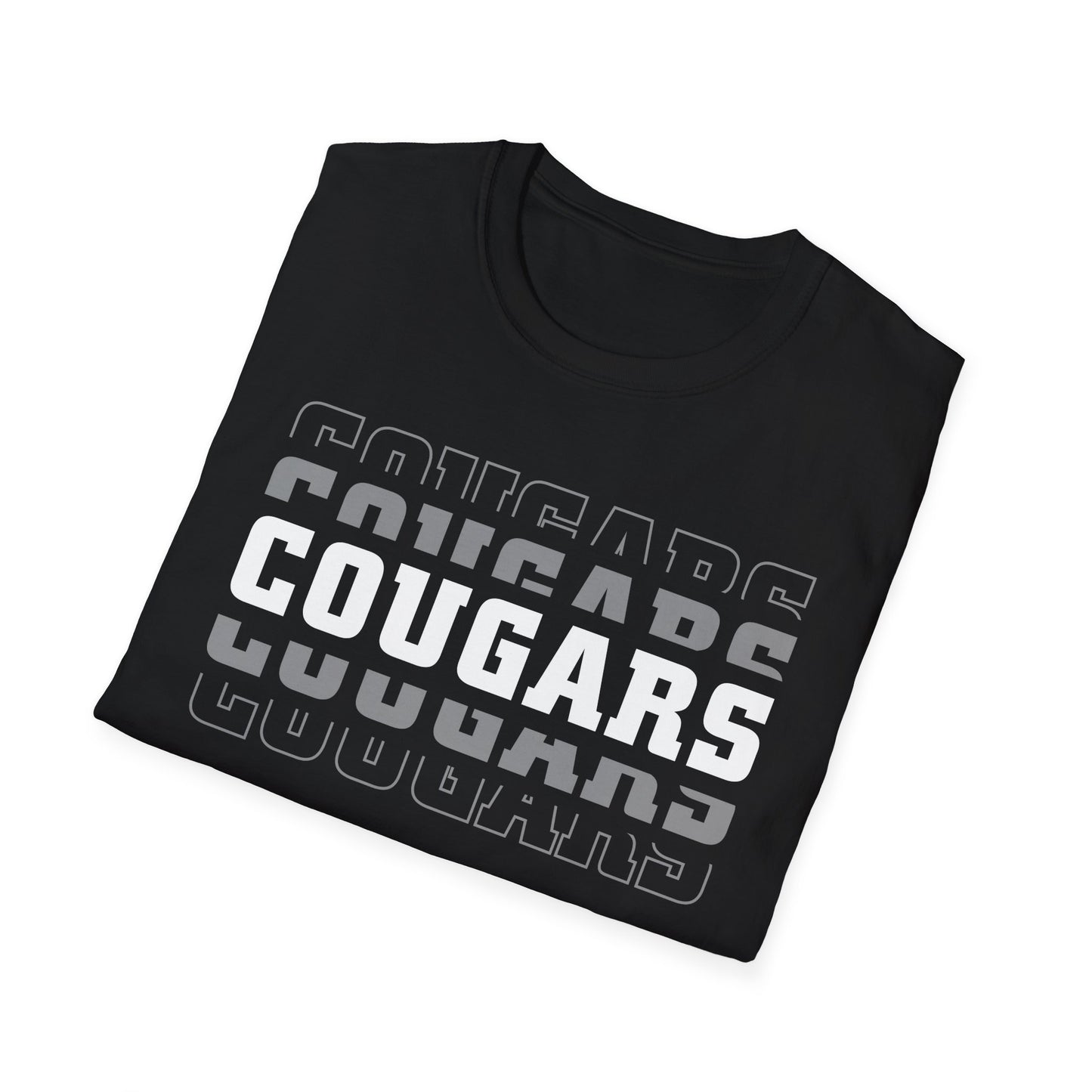 Cougars In the Middle - Unisex Softstyle T-Shirt