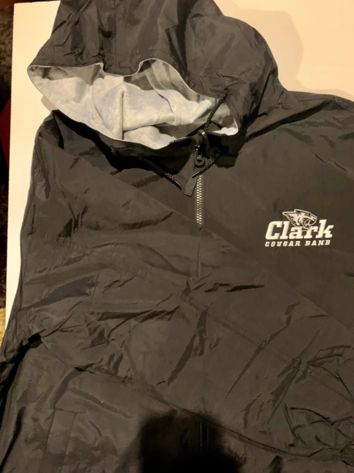 Clark Cougar Band Wind Breaker Jacket - Local Pickup