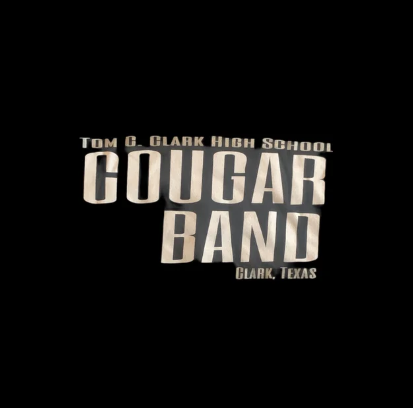 "Cougar Band" Fan T-Shirt (clearance item)- Local Pickup