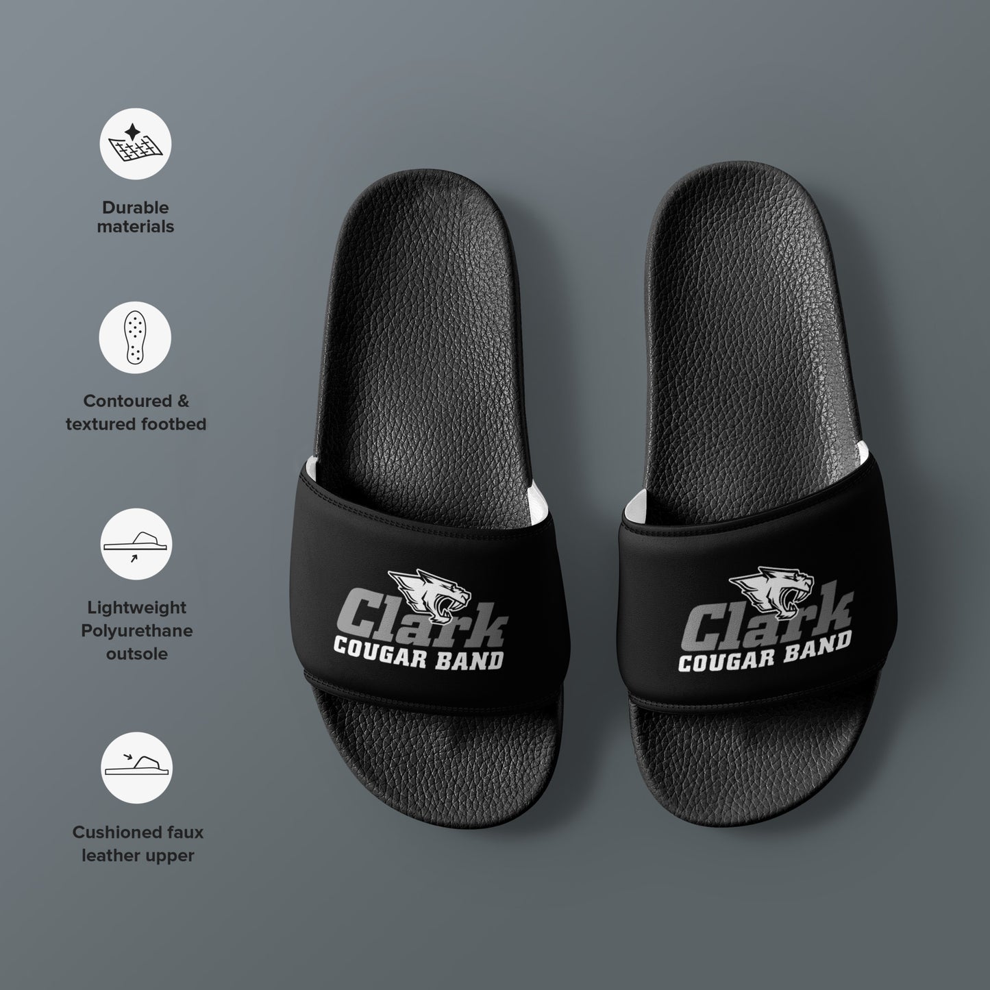 Cougar Band - Men’s slides