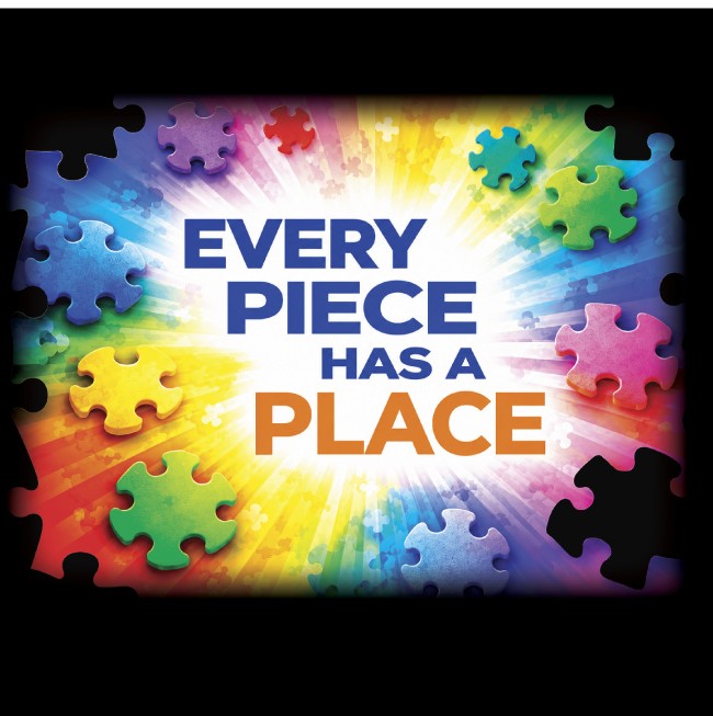 Clark Cougar Band 2026 Show Shirt "Every Piece Has a Place"