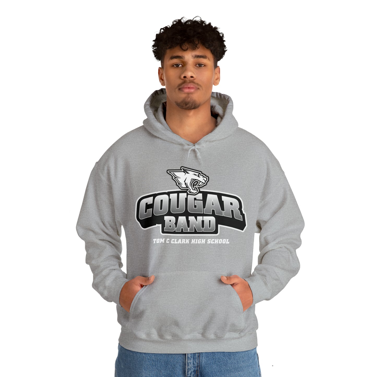 Big Cougar Band - Unisex Hoodie (2 Colors)