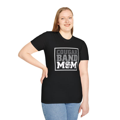 Cougar Band Mom - Unisex Softstyle T-Shirt
