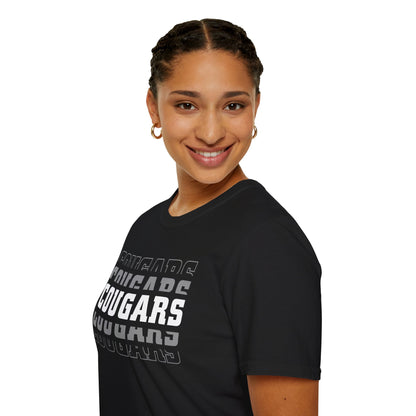 Cougars In the Middle - Unisex Softstyle T-Shirt